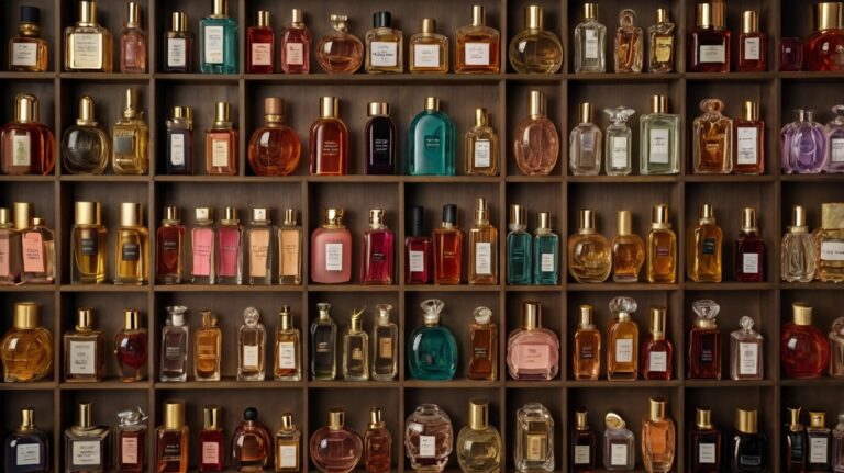 perfume shelf